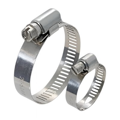 Abrazadera cremallera de banda con tornillo – W2 (inox)