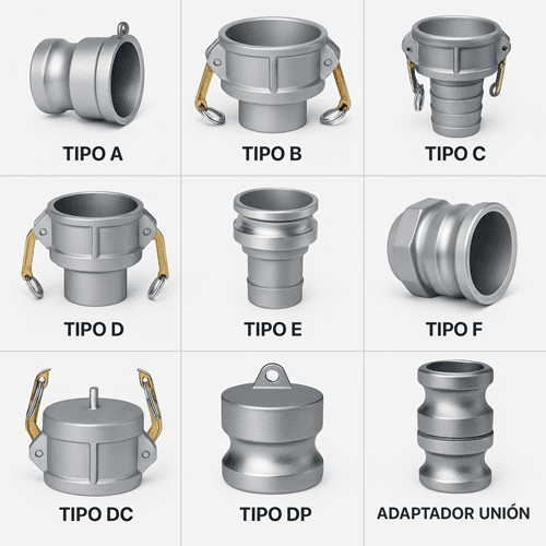 acoples-camlock-aluminio-tipos-a-b-c-d-e-f-dc-dp-peru. - Corsaflex ...