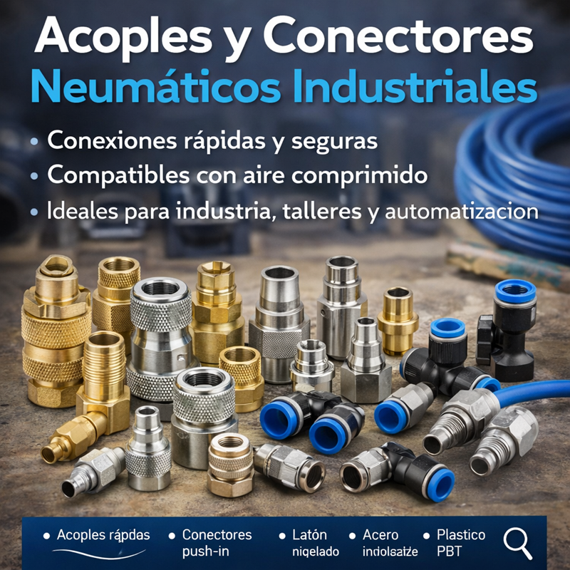 Acoples y Conectores Neumáticos