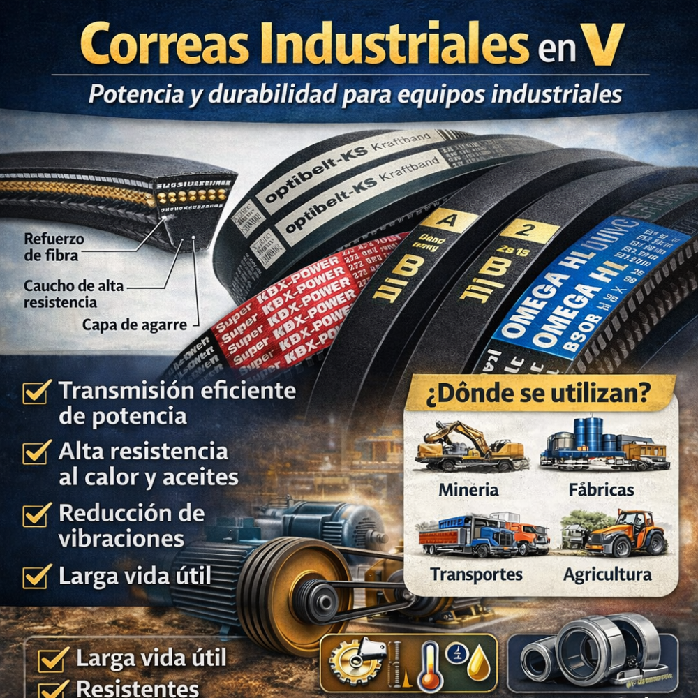 Correas Industriales en V