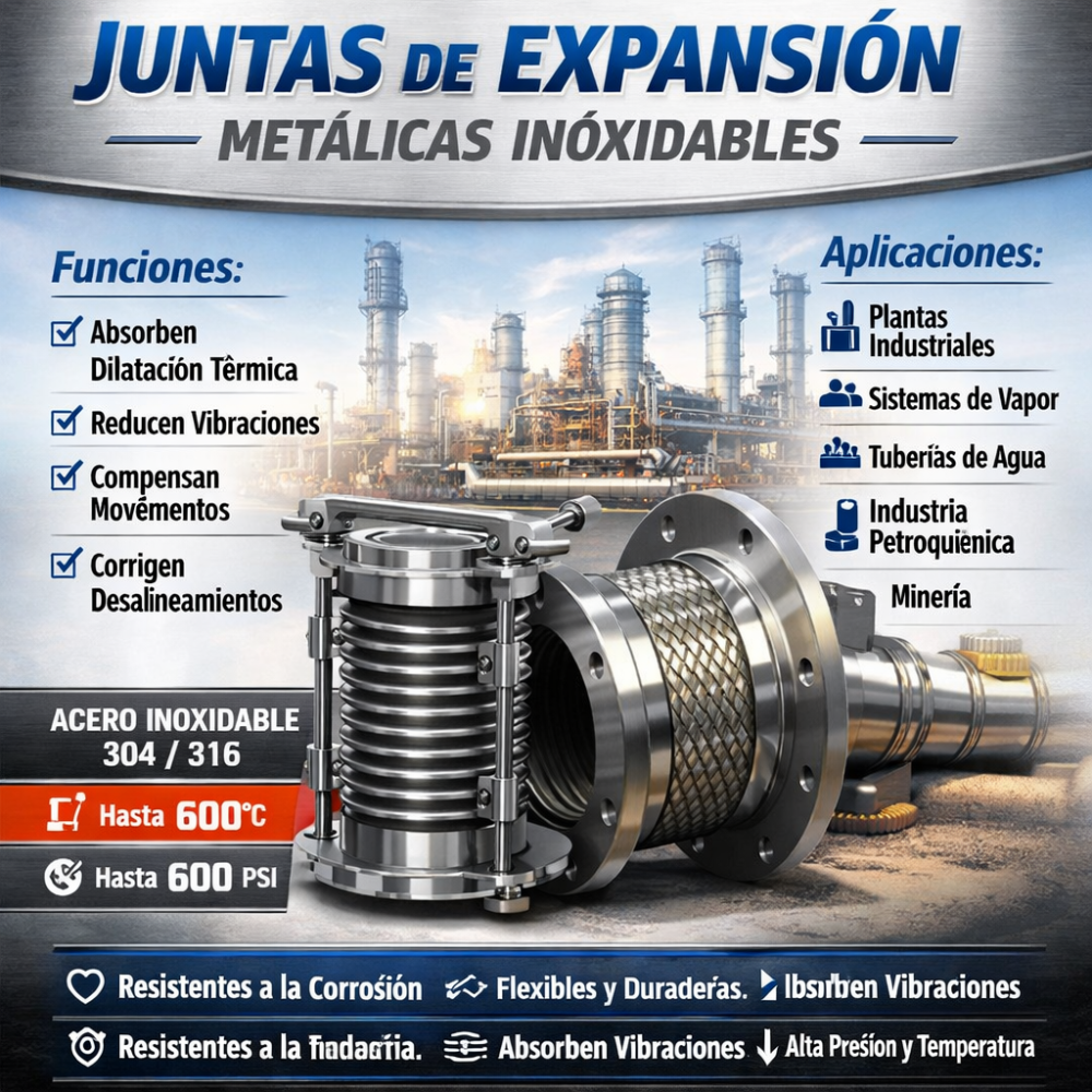 Juntas de Expansión Metálica