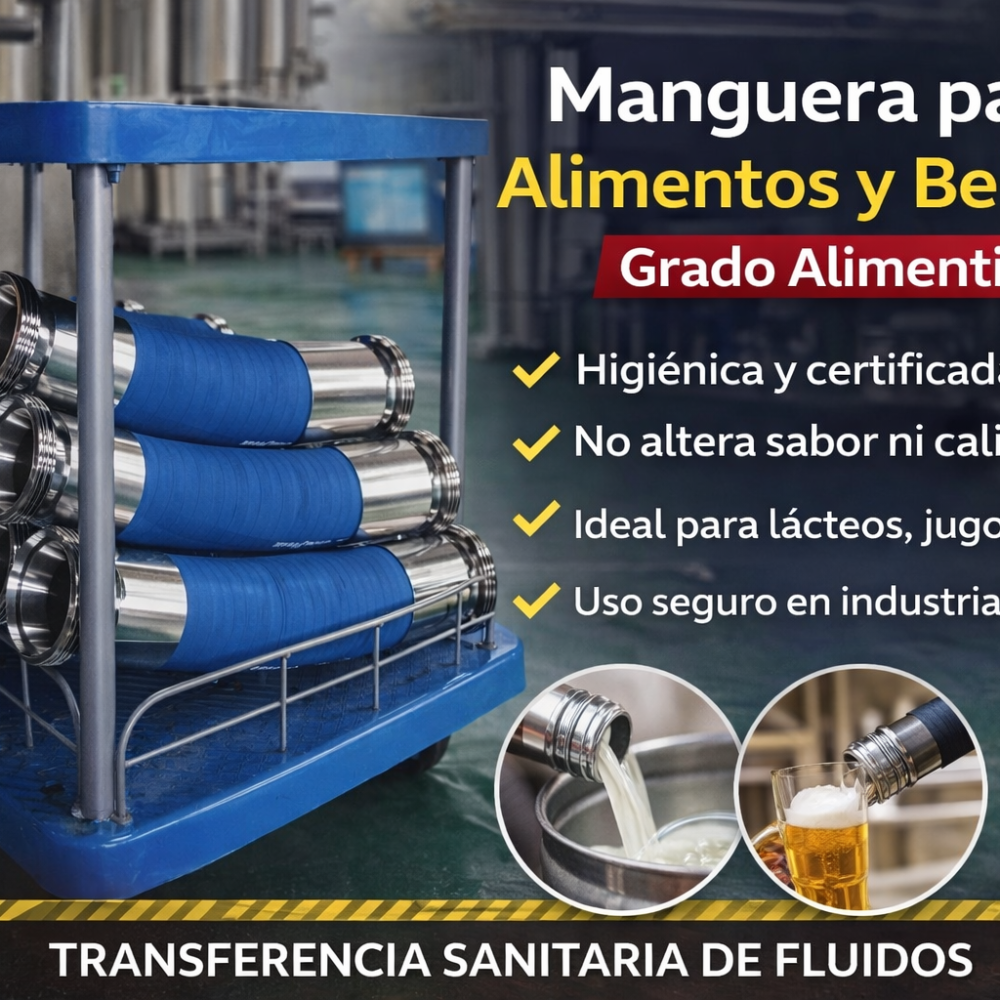 Manguera para alimentos y bebidas