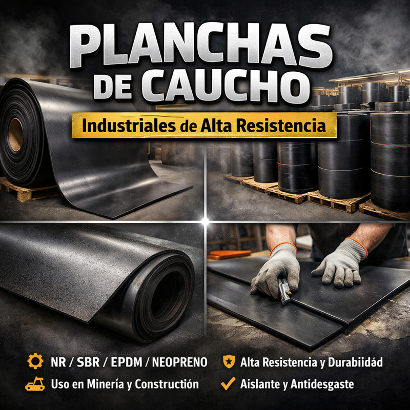 Planchas de Caucho
