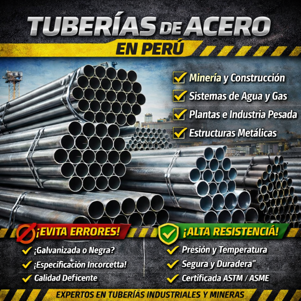 Tuberías de acero